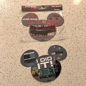 Star Wars RunDisney Rival Run Car Magnets